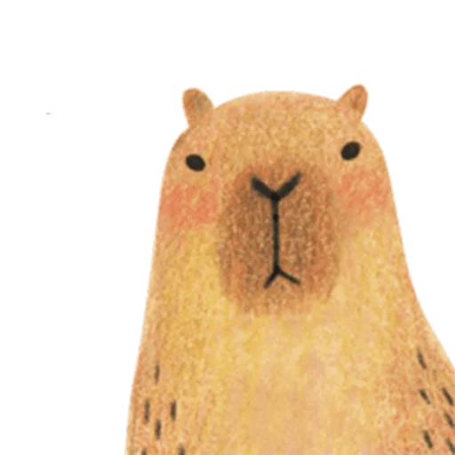 😊 Стикер «Mr. Capybara» для Telegram