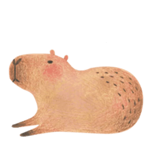 😊 Стикер «Mr. Capybara» для Telegram