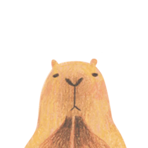 🙏 Стикер «Mr. Capybara» для Telegram