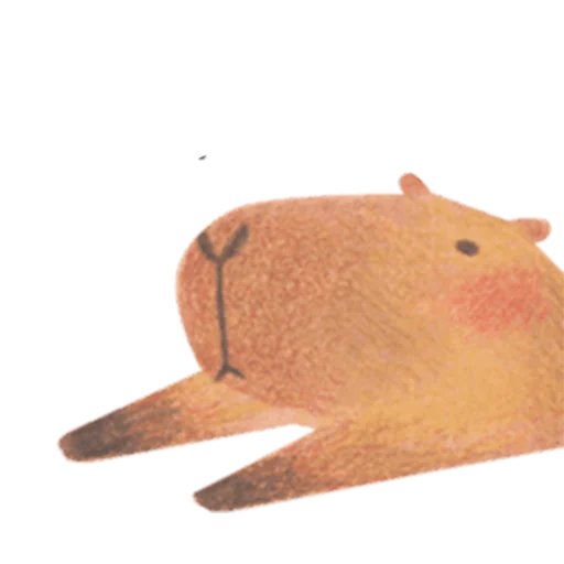 😑 Стикер «Mr. Capybara» для Telegram