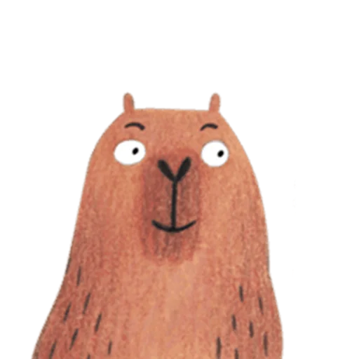 ☺️ Стикер «Mr. Capybara» для Telegram