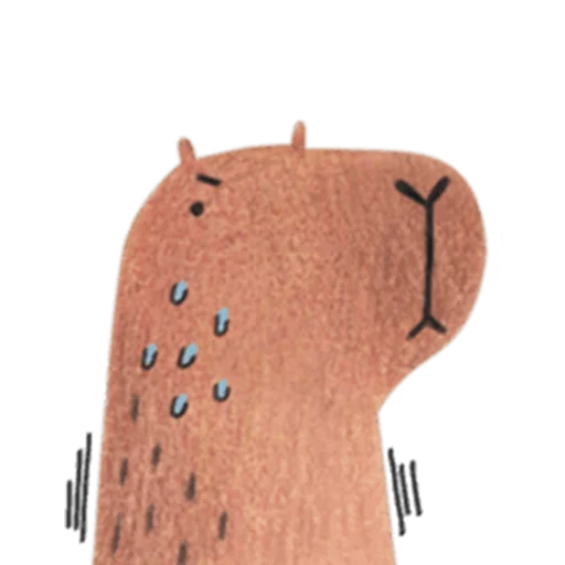 😰 Стикер «Mr. Capybara» для Telegram