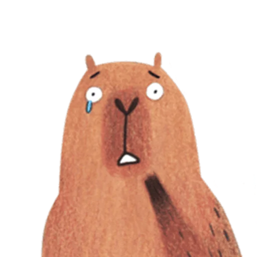 😢 Стикер «Mr. Capybara» для Telegram