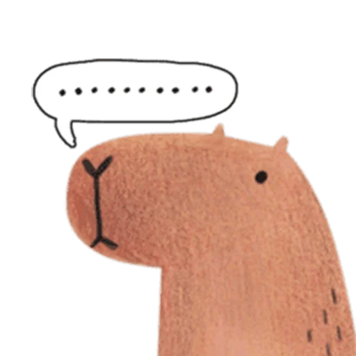🤭 Стикер «Mr. Capybara» для Telegram