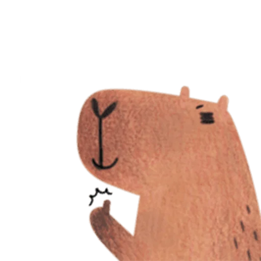 👍 Стикер «Mr. Capybara» для Telegram