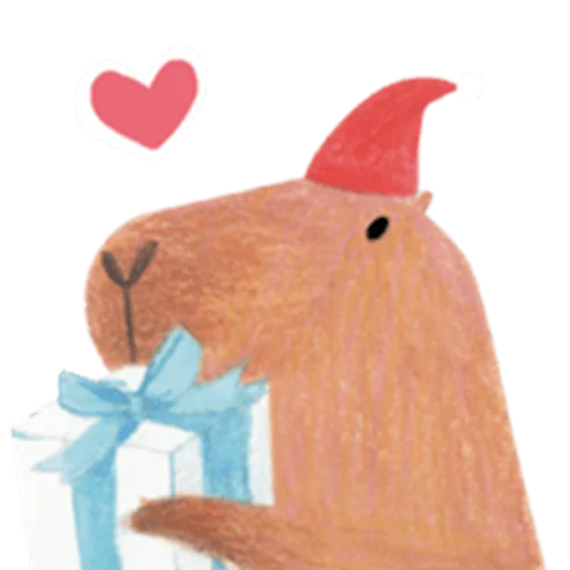 🎁 Стикер «Mr. Capybara» для Telegram