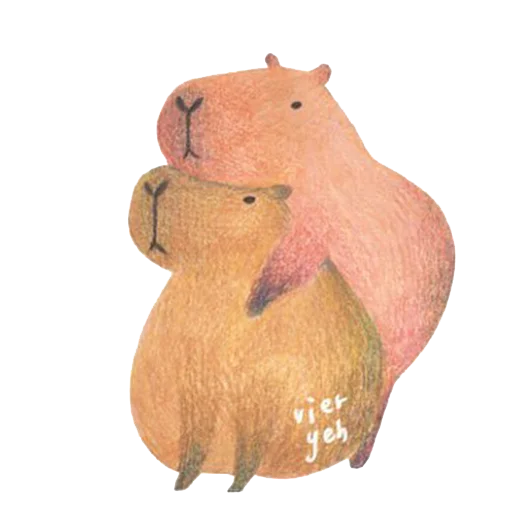 🤗 Стикер «Mr. Capybara» для Telegram