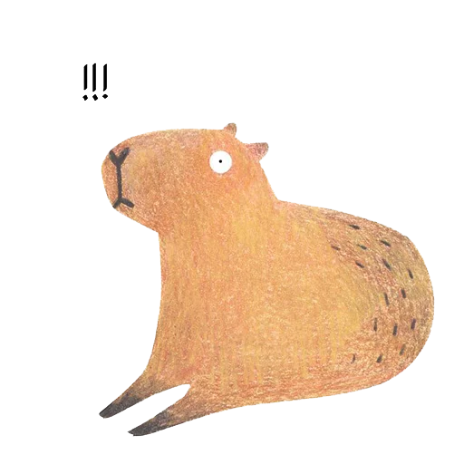 😳 Стикер «Mr. Capybara» для Telegram