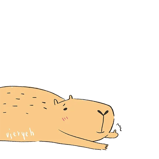 👍 Стикер «Mr. Capybara» для Telegram