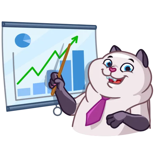 📊 Стикер «Cathbert» для Telegram