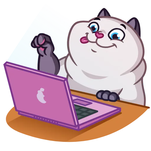 👨‍💻 Стикер «Cathbert» для Telegram