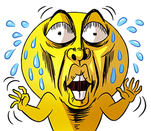 😓 Стикер «Mr. Emoticon 10-14» для Telegram