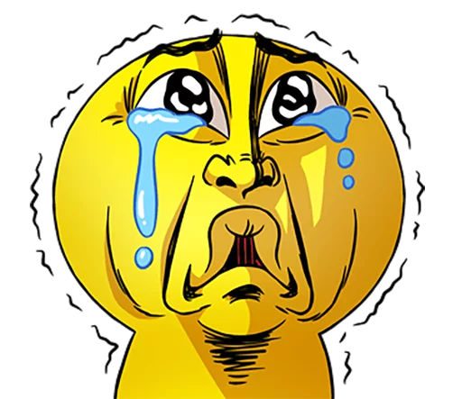 😭 Стикер «Mr. Emoticon 10-14» для Telegram