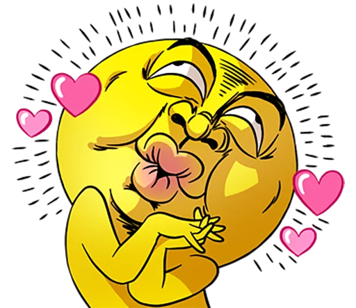 😘 Стикер «Mr. Emoticon 10-14» для Telegram