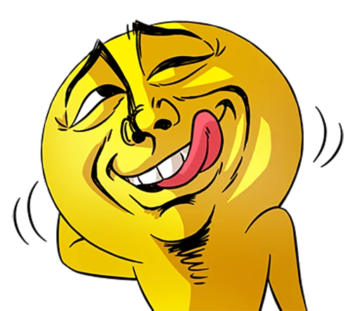 😜 Стикер «Mr. Emoticon 10-14» для Telegram
