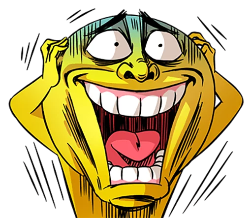 😱 Стикер «Mr. Emoticon 10-14» для Telegram