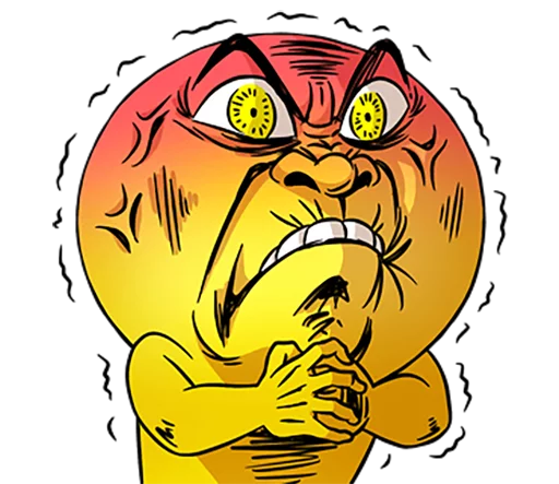 😡 Стикер «Mr. Emoticon 10-14» для Telegram