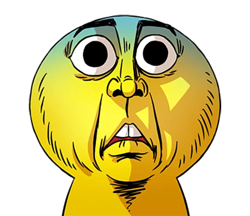 😨 Стикер «Mr. Emoticon 10-14» для Telegram