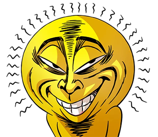 😏 Стикер «Mr. Emoticon 10-14» для Telegram
