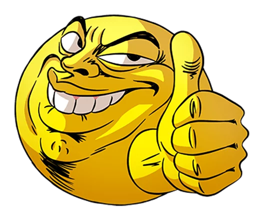 👍 Стикер «Mr. Emoticon 10-14» для Telegram