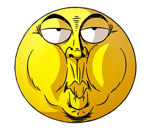 🙄 Стикер «Mr. Emoticon 10-14» для Telegram