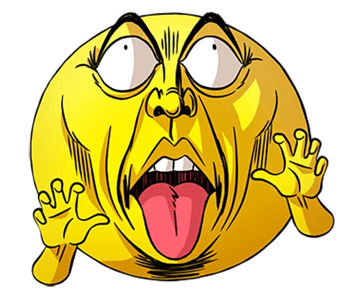 👻 Стикер «Mr. Emoticon 10-14» для Telegram