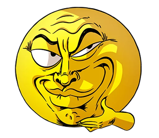 😏 Стикер «Mr. Emoticon 10-14» для Telegram
