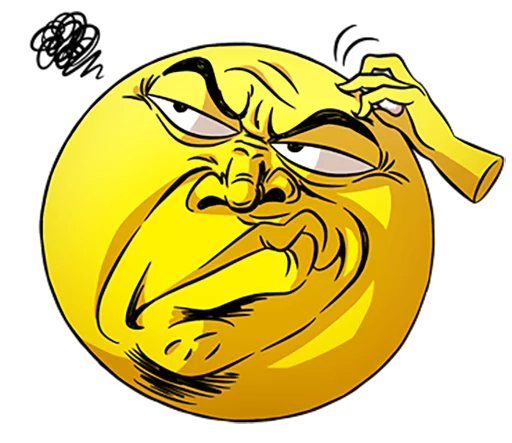 🤔 Стикер «Mr. Emoticon 10-14» для Telegram