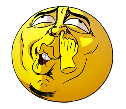 🤔 Стикер «Mr. Emoticon 10-14» для Telegram