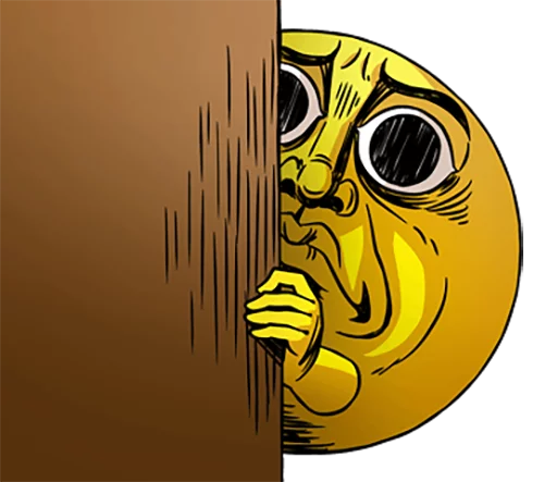 👀 Стикер «Mr. Emoticon 10-14» для Telegram