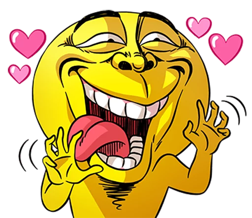❤ Стикер «Mr. Emoticon 10-14» для Telegram