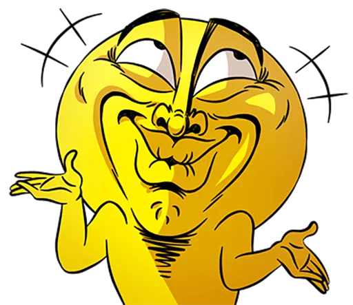 👐 Стикер «Mr. Emoticon 10-14» для Telegram