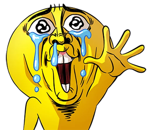 😭 Стикер «Mr. Emoticon 10-14» для Telegram