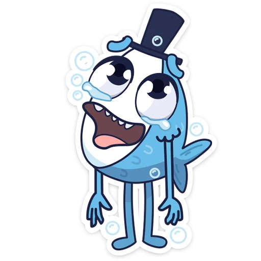 🥺 Стикер «mr. Fish» для Telegram