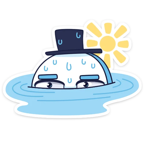 😟 Стикер «mr. Fish» для Telegram