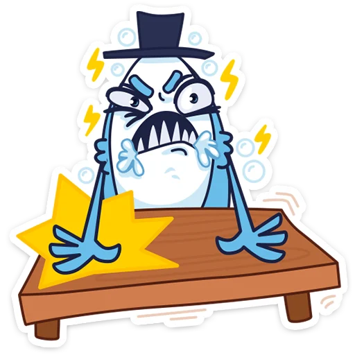 🤯 Стикер «mr. Fish» для Telegram