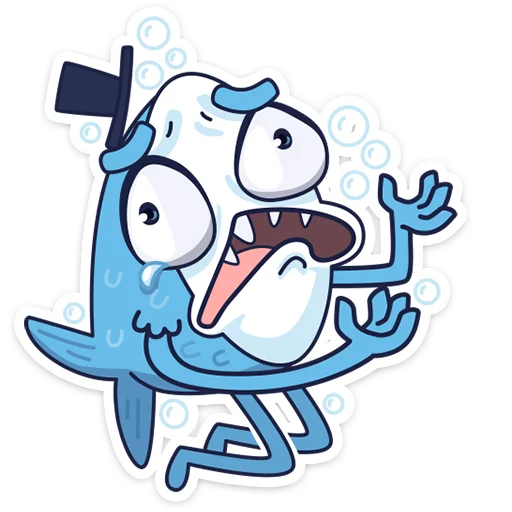 😩 Стикер «mr. Fish» для Telegram