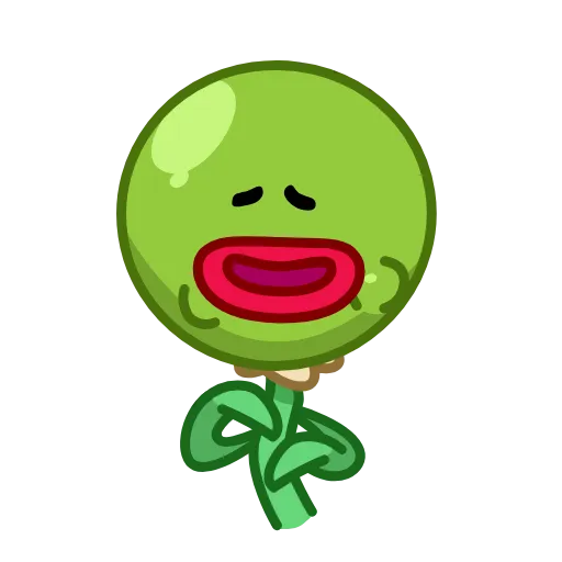 🌈 Стикер «Mr. Floret» для Telegram