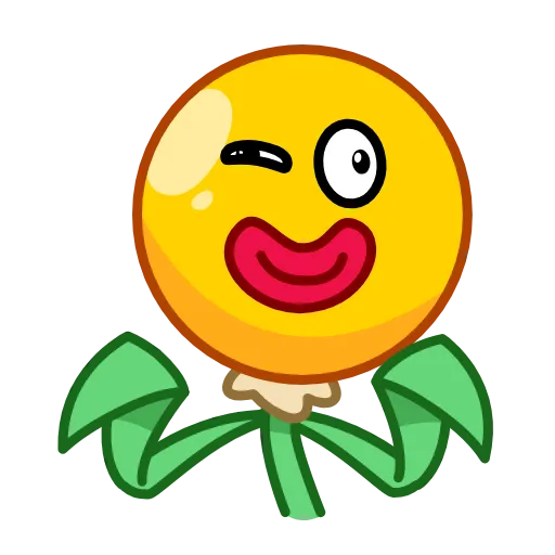 🤷‍♂️ Стикер «Mr. Floret» для Telegram