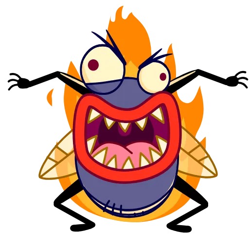 👹 Стикер «Fly Guy» для Telegram