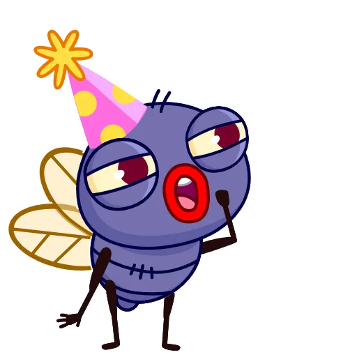 👍 Стикер «Fly Guy» для Telegram
