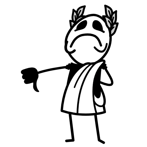 👎 Эмодзи «Mr. Freeman» для Telegram