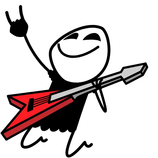 🎸 Эмодзи «Mr. Freeman» для Telegram