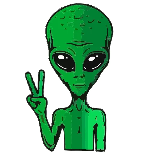 ✌️ Стикер «Mr.Green» для Telegram