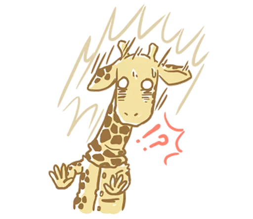 😱 Стикер «Mr.Giraffe» для Telegram