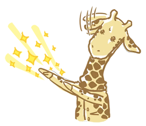 😎 Стикер «Mr.Giraffe» для Telegram