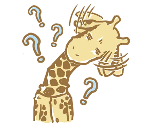 😯 Стикер «Mr.Giraffe» для Telegram