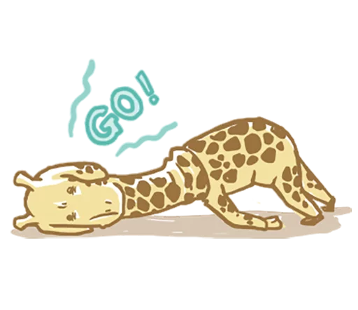 😒 Стикер «Mr.Giraffe» для Telegram