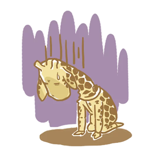 😢 Стикер «Mr.Giraffe» для Telegram
