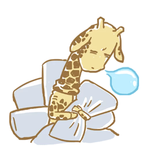 💤 Стикер «Mr.Giraffe» для Telegram